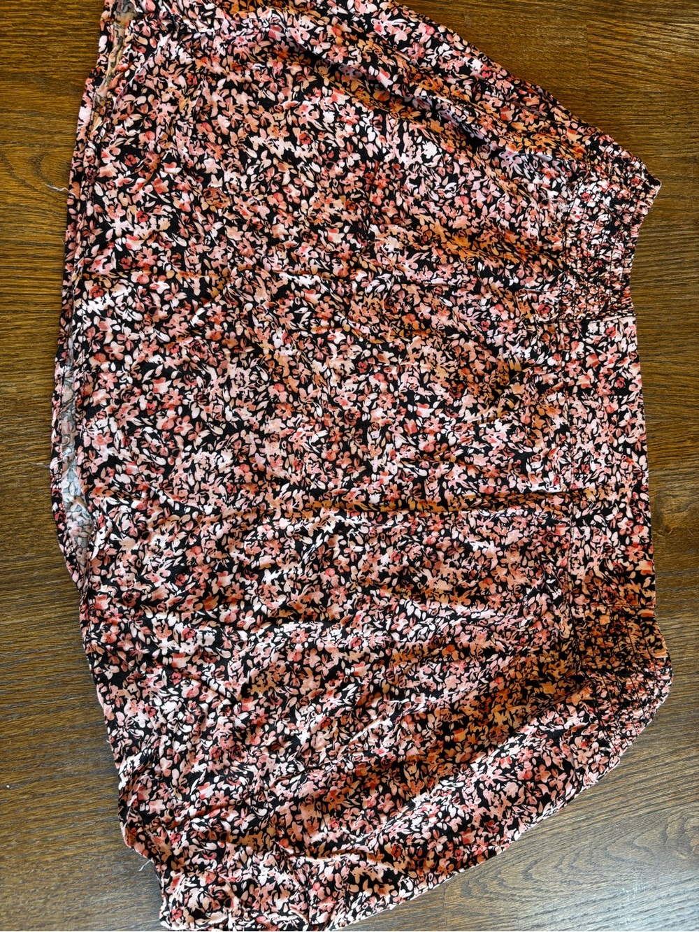 Dynamite Floral Mini Skirt